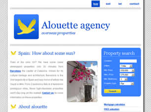 Preview alouette agency - FREE HTML CSS JavaScript Template