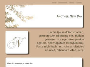 Preview another new day - FREE HTML CSS JavaScript Template