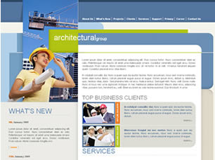 Preview architectural group - FREE HTML CSS JavaScript Template