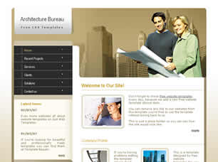 Preview architecture bureau - FREE HTML CSS JavaScript Template