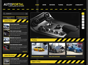 Preview autoportal - FREE HTML CSS JavaScript Template