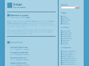 Preview axian - FREE HTML CSS JavaScript Template