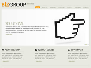 Preview bizgroup - FREE HTML CSS JavaScript Template