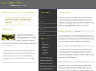 Preview black n green - FREE HTML CSS JavaScript Template