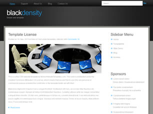 Preview blackdensity - FREE HTML CSS JavaScript Template
