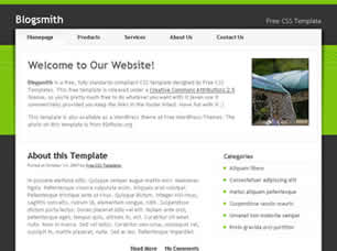 Preview blogsmith - FREE HTML CSS JavaScript Template