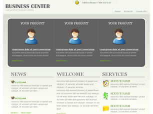 Preview business center - FREE HTML CSS JavaScript Template