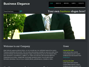 Preview business elegance - FREE HTML CSS JavaScript Template