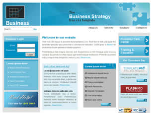 Preview business strategy - FREE HTML CSS JavaScript Template