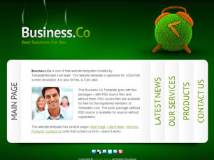 Preview businessco - FREE HTML CSS JavaScript Template