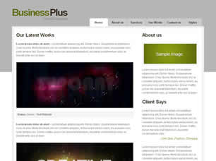 Preview businessplus - FREE HTML CSS JavaScript Template