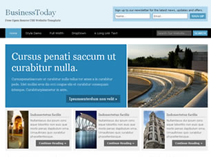 Preview businesstoday - FREE HTML CSS JavaScript Template