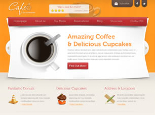 Preview cafe - FREE HTML CSS JavaScript Template