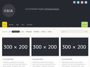 Preview caja - FREE HTML CSS JavaScript Template