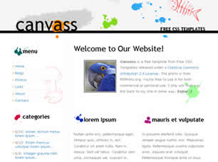 Preview canvass - FREE HTML CSS JavaScript Template