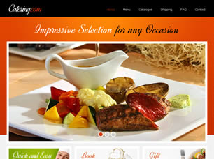 Preview cateringcom - FREE HTML CSS JavaScript Template