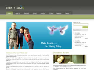 Preview charity trust - FREE HTML CSS JavaScript Template