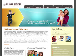 Preview child care - FREE HTML CSS JavaScript Template