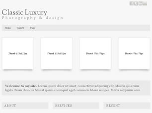 Preview classic luxury - FREE HTML CSS JavaScript Template