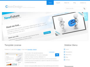 Preview cleandesign - FREE HTML CSS JavaScript Template