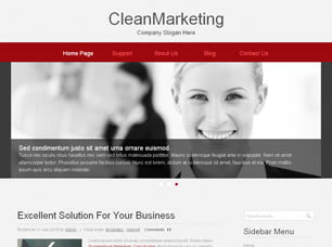 Preview cleanmarketing - FREE HTML CSS JavaScript Template