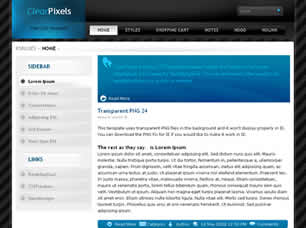Preview clearpixels - FREE HTML CSS JavaScript Template