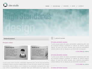 Preview cleo studio - FREE HTML CSS JavaScript Template