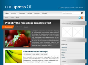 Preview codapress 01 - FREE HTML CSS JavaScript Template