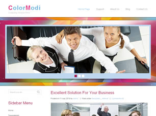 Preview colormodi - FREE HTML CSS JavaScript Template