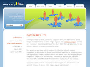 Preview community live - FREE HTML CSS JavaScript Template