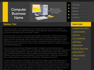 Preview computer business - FREE HTML CSS JavaScript Template