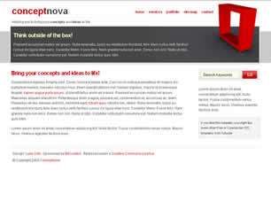 Preview conceptnova - FREE HTML CSS JavaScript Template