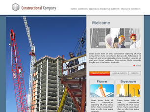 Preview constructional company - FREE HTML CSS JavaScript Template