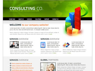 Preview consulting co - FREE HTML CSS JavaScript Template