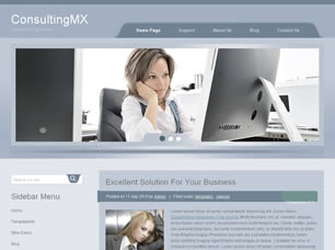 Preview consultingmx - FREE HTML CSS JavaScript Template