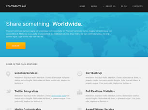 Preview continents aio - FREE HTML CSS JavaScript Template