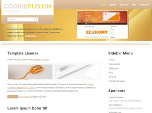 Preview cookiefusion - FREE HTML CSS JavaScript Template