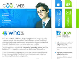 Preview cool web - FREE HTML CSS JavaScript Template