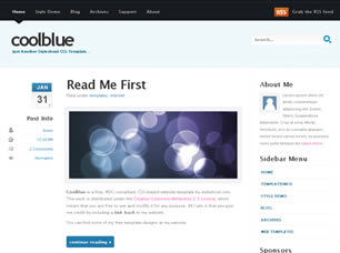 Preview coolblue v1 0 - FREE HTML CSS JavaScript Template