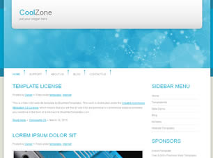 Preview coolzone - FREE HTML CSS JavaScript Template