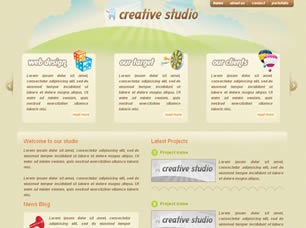 Preview creative studio - FREE HTML CSS JavaScript Template