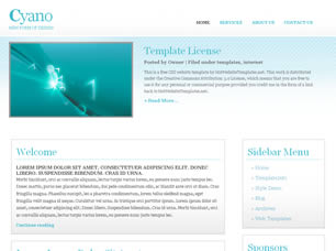 Preview cyano - FREE HTML CSS JavaScript Template