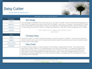 Preview daisy cutter - FREE HTML CSS JavaScript Template