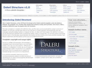 Preview daleri structure v1 0 - FREE HTML CSS JavaScript Template