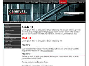 Preview danmyaz 1 0 - FREE HTML CSS JavaScript Template