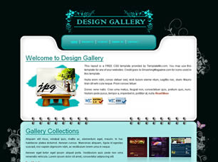 Preview design gallery - FREE HTML CSS JavaScript Template