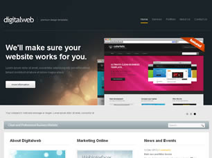 Preview digitalweb - FREE HTML CSS JavaScript Template