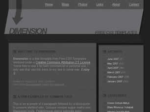 Preview dimension - FREE HTML CSS JavaScript Template