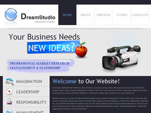 Preview dreamstudio - FREE HTML CSS JavaScript Template