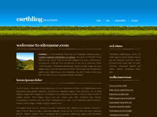 Preview earthling - FREE HTML CSS JavaScript Template